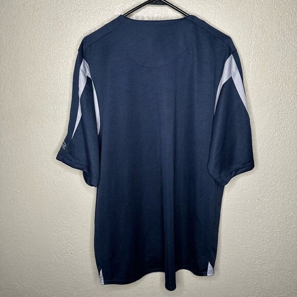 MLB Yankees Baseball Jersey Size L Navy Blue - Picture 4 of 6